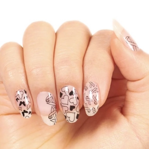 Color Street For The Cause Clear Overlay Nail Strips - Picture 2 of 4